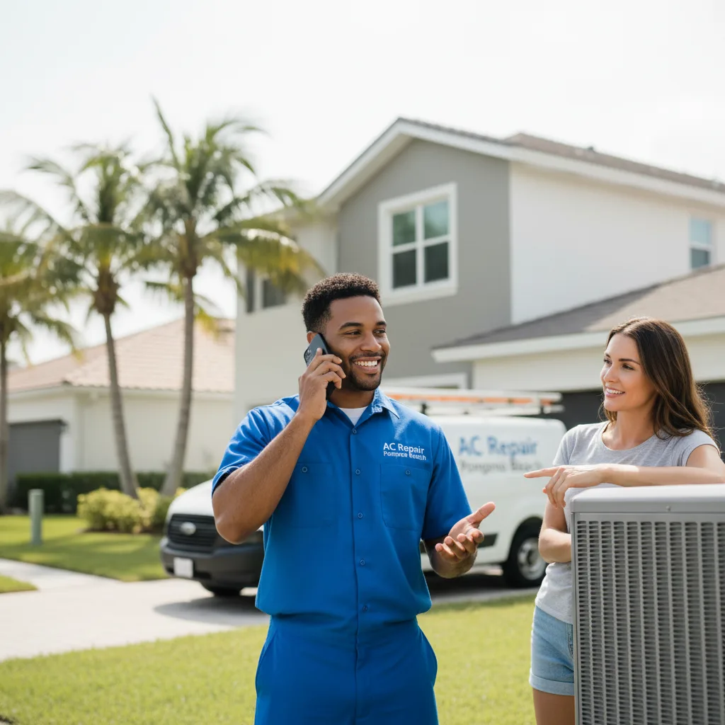 AC Repair Pompano Beach customer support in Huffman